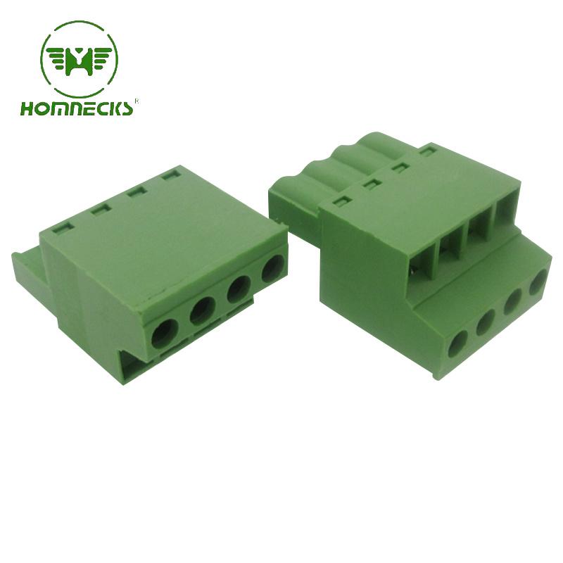 pluggable screw terminal block