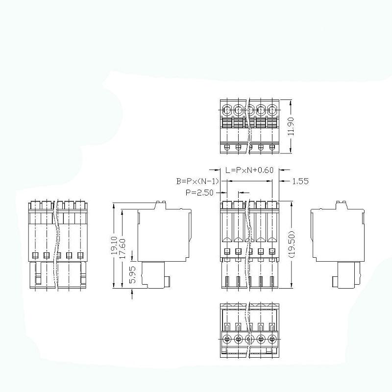 pcb terminal block connector